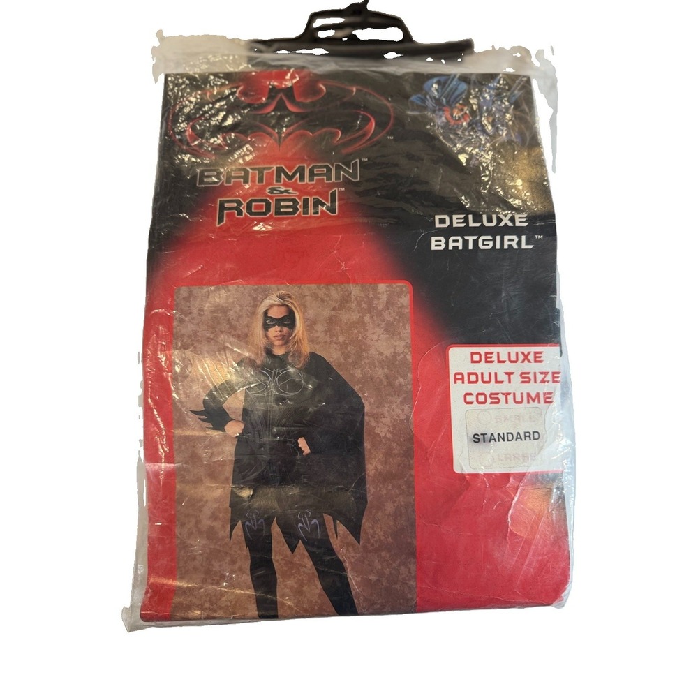 Batman & Robin Deluxe Batgirl Adult Costume Standard Size DC Comics
